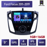 Android 2 Din Autode Multimeediapleier Ford Focus 2011-2019 jaoks Peaseade Stereo GPS-navigatsioon BT WIFI 1+16GB 1+16GB