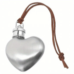 V&auml;listingimustes kasutatav puusakolb kaasaskantav veinikott V&auml;ike puusakolb S&uuml;damekujuline kolb roostevabast terasest veinikolb veepudel 1Pcs