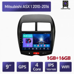 10-tolline Android Mitsubishi ASX 1 jaoks 2010-2016 Autoraadio Multimeedia Videopleier GPS Navigatsioon WIFI 1+16GB