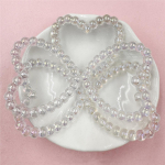 Creative 39,6*36,8mm DIY Ehted Aksessuaarid K&auml;ev&otilde;ru Kaelakee Akr&uuml;&uuml;l Love S&uuml;da K&otilde;rvar&otilde;ngad Mood 5tk valge