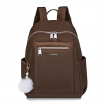 Nailonist seljakott Naiste suure mahutavusega reisikott &otilde;pilase koolikott pruun