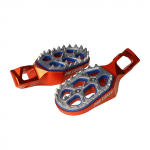 Krossiratta jalarauad Mootorrataste jalarauad Jalatoed Jalatoed KTM Husqvarna 85SX 2018-2024 125/150SX 250 350 450 SXF jaoks oranž