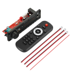 50 W DIY v&otilde;imendi Bluetooth MP3 dekoodri tahvel DC 12V juhtmevaba autoheli muusikapleier 6,5 mm mikrofon TF USB FM raadio mikrofoniga