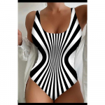 2024. aasta uus, &uuml;hes t&uuml;kis k&otilde;rge v&ouml;&ouml;kohaga seksikas naiste ujumistrikoo, &otilde;huke ja konservatiivne suures suuruses ujumistrikoo Beach, mere&auml;&auml;rsed ujumisriided, bikiinid XL