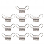 10 tk helmeste korgid roostevabast terasest pingutusvedruga helmeste traat otsad ehete valmistamise t&ouml;&ouml;riistad helmeste kukkumise v&auml;ltimiseks L