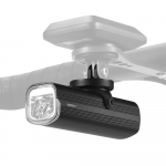 Kiirelt vabastav suure heledusega alumiiniumsulamist jalgrattavalgusti suure luumenusega USB-laetav jalgrattavalgusti must