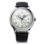 Orient ORIENT Bambino automaatne k&auml;ekell, mehaaniline, valmistatud Jaapanis, automaatne kodumaise tootja garantii RN-AK0701S meeste valge h&otilde;be h&otilde;be