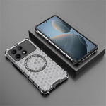 Xiaomi Poco X6 Pro X 6 F6pro &uuml;mbris Magsafe magnetilise juhtmevaba laadimise jaoks P&otilde;rutuskindel l&auml;bipaistev t&auml;ielik silisoonikaitsega telefoni kate Poco X6pro F5 jaoks POCO F6 punane