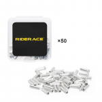 50 tk/partii Jalgrattapiduri k&auml;iguvahetaja trossi otsakorgid MTB jalgratta k&auml;iguvahetaja k&auml;iguvahetaja trossi r&otilde;ngad Piduri k&auml;iguvahetaja sisemine trossi otsad, krimpsud