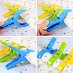 4 tk Big Long Beach k&auml;ter&auml;tikuklambriga lamamistool