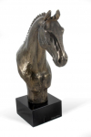 Hanoverian Horse - a large statuette with a horse, a bust on a stone base, a prestigious award in the Art-Dog brand competition.
