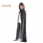 Halloweeni Laste Cosplay Keep Sidusega Kapuutsiga Lahtine P&otilde;randani Pikkus &Uuml;hev&auml;rviline Unisex Lavashow Etendus N&otilde;ia Cape 90 cm hall