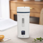 Portable Electric Heating Kettle Tea for Home Office Camping white roheline