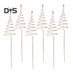 3/6 tk vasktraat m&auml;his aianduseks elektrokultuuriks vasest antennivaiad Spiraalsed vaskpooli vaiad siseruumide v&auml;litaimede jaoks D