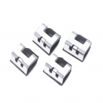 4 tk/komplekt kardinaklambrid autoukse k&uuml;lg Megane 2 3 jaoks Fluence Laguna 2 Scenic Oem 8200163859 hoidiku kinnitusklambrite autoosade jaoks One Size