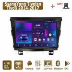 Android Carplay Autoraadio SsangYong Tivolan Tivoli 2014-2017 jaoks Multimeediapleieri Peaseade Stereo GPS-navigatsioon BT WIFI 4+64GB 1+16GB