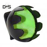 Golfipallide puhastusvahend plastist golfipallide pesurihari, kaasaskantavad golfipuhastusvidinad, lisatarvikud, kinnitage golfikoti k&auml;ru must