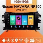 Android Carplay Autoraadio Nissan NAVARA NP300 2016-2018 jaoks Multimeediapleier Peak Unit Stereo GPS-navigatsioon BT WIFI 2+32GB 1+16GB