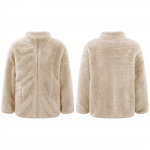 Lapsed poisid t&uuml;drukud stiilsed riided pikkade varrukatega krae t&otilde;mblukk suletav ees jope &uuml;ler&otilde;ivad 11-12 Years khaki