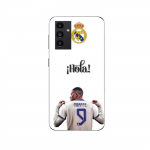Coque Maniacase pourSamsung Galaxy A34 5g Kylian Mbappe Real Madrid 9 Hola