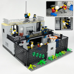 MOC s&otilde;jalise seeria Haldeni vanglakambri stseeni ehitusplokid