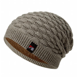 Uus Lisa karusnahaga vooderdatud soojad talvem&uuml;tsid Stiilne nokam&uuml;ts meestele naistele v&auml;listingimustes FS Label suusam&uuml;ts 54cm-62cm beež