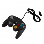 Contr&ocirc;leur de jeu plastique sensible pour nintendo gamecube ou de tampon manette wii