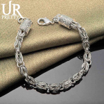 925 Sterling h&otilde;bedane homaariga k&auml;ev&otilde;ru Moodsad pulmaehted 20CM