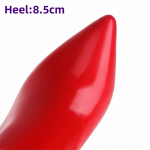 Moodsad elastsed k&otilde;rged saapad 2024 trendip&uuml;ksid, lakknahast pikad saapad, &uuml;lik&otilde;rged kontsad, lahedad peotantsu &ouml;&ouml;klubijalatsid 34