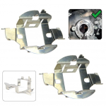 2* H7 HID esitulede pirni tulehoidja klambri adapter-hoidik Mercedesele