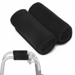 2 tk kontoritooli k&auml;etoe padi ratastooli k&auml;ekatted kontoritooli k&auml;etoe padja jalutusk&auml;epidemed must