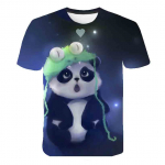 Kawaii Cat 3D Prinditud T-s&auml;rk Lastele Suvine Mood vabaaja T-s&auml;rk Poiss T&uuml;druk Unisex Lasteriided Ts&auml;rk T&uuml;drukud Riided Topid S