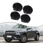 4 tk 65mm 75mm velje keskkapslid rumm ilma logota auto aksessuaarid rattakate kate Mercedes Benz ratta keskvelgedele rattakate must