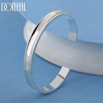 925 Sterling Silver Silver 8mm reguleeritav k&auml;ev&otilde;ru Mood Pulma Ehted 67MM