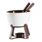 Butter Melt Pot with Fondue Mug for Cooking at Home square