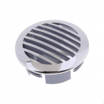 Curved Air Vent Cover Ducting Ventilation Durable Louvered Grille for 3.25inch to