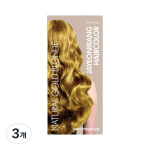 Natural and Haeden Cosmetics hair dye, 8NG natural golden blonde, 3 pcs. beige