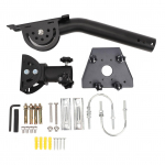 Adapteri kinnitusposti komplekt 3. p&otilde;lvkonna standardse taldriku jaoks 360-kraadine p&ouml;&ouml;rlemine Katuse Seina Posti Kinnitusadapter S