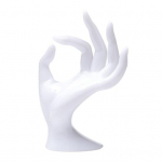 OK žest ehtehoidja k&auml;ekujuline moodne raskeveokite plastikust lauaplaat kaelakee s&otilde;rmuse k&auml;ev&otilde;ru n&auml;ituse korraldaja stend riiul