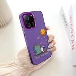 V&auml;rvitud Mustriline V&auml;rviline H&otilde;bedane Kahepoolne K&otilde;va Kest P&otilde;rutuskindel Kukkumisvastane Telefoni&uuml;mbris Xiaomi Redmi Poco jaoks Xiaomi 14 tumeroosa v&auml;rv