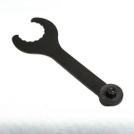 Jalgratta paigaldusmutri rummu koonuse kaasaskantav jalgrattaparandust&ouml;&ouml;riist BB alumine kronstein 2 mutriv&otilde;tme jalgratta v&auml;ndakomplekti paigalduskomplekti t&ouml;&ouml;riistad must