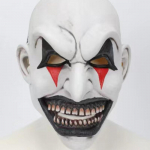 Hot Sale Scary Terrifier 3 Cosplay Mask Halloween Art The Clown Bloody Latex Pehme rekvisiidid Peo T&auml;iskasvanute Terrifier Kost&uuml;&uuml;m Maskid