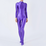 Naiste klubi tantsuetenduse kost&uuml;&uuml;m Skinny Jumpsuit Full Body Bodystocking Rash Guard sukeldumiseks Surfamine Jooga Poletants XXL