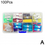 Autopaadi kaitsmekarbi hoidik 12-suunalise teraga kaitsmehoidiku ja hoiatusindikaatoriga 12V~24V toitejaotuspaneeli plaat