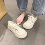 Kevad/suvi uue moe Korea v&auml;ljaanne lihtsad ja mitmek&uuml;lgsed lauajalatsid naistele, kes kannavad vabaaja inetu armsat suure peaga l&otilde;uendit 35 beež