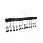 Retuusid kapi p&uuml;kste riidepuud koos klambritega Hoiab s&auml;&auml;rised Teksad M&uuml;tsid L&uuml;hikesed p&uuml;ksid Sokid 360&deg; P&ouml;&ouml;rlev ruumi s&auml;&auml;stev rippuv riiete korraldaja Pack of 1 looduslik