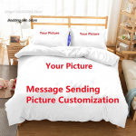 ASTRO BOT Voodipesukomplekt &Uuml;heinimese Twin T&auml;iskasvanu Queen King Suuruses Voodikomplekt T&auml;iskasvanu Laste Magamistuba Tekikoti Komplektid 3D Prindiga Anime Voodilina S EU Single(135x200cm)