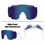 KEMALOCE 2025. aasta fotokroomsed rattas&otilde;idu p&auml;ikeseprillid UV400 v&auml;lispordid, mehed, naised, rattajooks, MTB prillid, s&otilde;iduprillid 1 Len only sinine