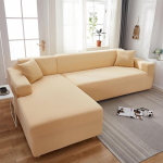 Nordic Chaise Longue elastne diivani kate &ndash; universaalne kogu hooaja padjakatte komplekt two people 145-185cm beež