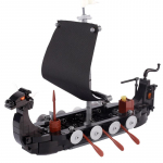 MOC Keskaegsed s&otilde;jav&auml;e ehitusklotsid S&otilde;durid Figuurid Aksessuaarid L&otilde;kketelk Transpordivanker S&otilde;jahobune Relv Tellised M&auml;nguasi